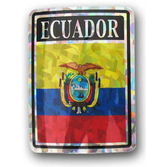 Ecuador Reflective Decal