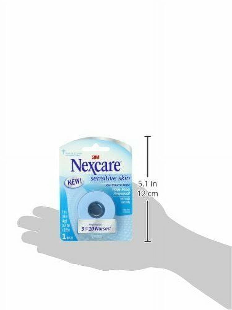 Nexcare Sensitive Skin Tape-Pain Free Removal Hold Securely 1 in, 6-Pack