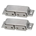 thumbnail image 2 of 2Set Magnetic Door Latch Stainless Steel Door Damper Buffer Hardwares for Cupboard Wardrobe Closet Cabinet, 2 of 8