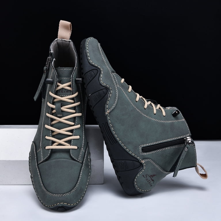 Womens Suede Chukka Boots Lightweight Barefoot Hiking  display picture 3
