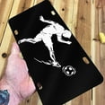 thumbnail image 6 of Play Soccer Football License Plate Front Metal Car Plate 6×12 Inch Aluminum Noverlty License Plate Decorative Car Vanity Tag Plates Gifts, 6 of 6