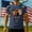 Dark Blue, variant on Men's American USA Flag Patriotic T-Shirts Crewneck 4th Of July Shirts Short Sleeve Independence Day USA Graphic Men's Casual T-Shirts White 3XL