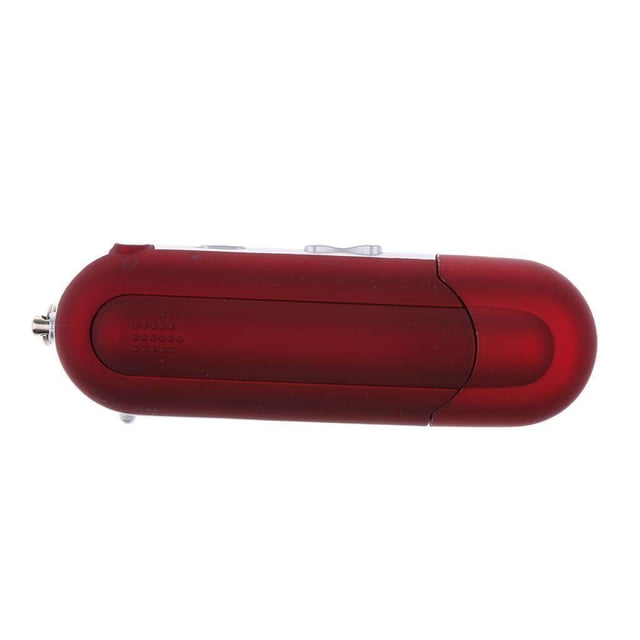 Langgg 4GB USB MP4 MP3 Music Video Digital Player Recording w/FM Radio eBook Red