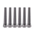 thumbnail image 1 of Greensen 6Pcs Brass Bridge Pins String Pegs Parts for Folk Guitar Instrument Accessory	, Guitar Bridge Pin,Bridge Pins, 1 of 8
