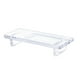 thumbnail image 2 of Bandeja de tocador para baño, base de exhibición de acrílico rectangular, transparente, organizador compacto para tocador, decoración de cocina estilo, 2 of 8
