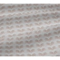 thumbnail image 5 of oneOone Viscose Jersey Rust Brown Fabric Leaves Block Dress Material Fabric Print Fabric By The Yard 60 Inch Wide, 5 of 5