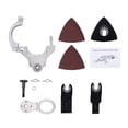 thumbnail image 2 of Juego de convertidor de amoladora de herramienta oscilante, accesorios de modificación de acero, Kits prácticos de cabezal de conversión de Zulema Convertidor de amoladora angular, 2 of 8