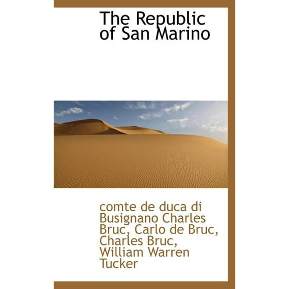 The Republic of San Marino (Hardcover)