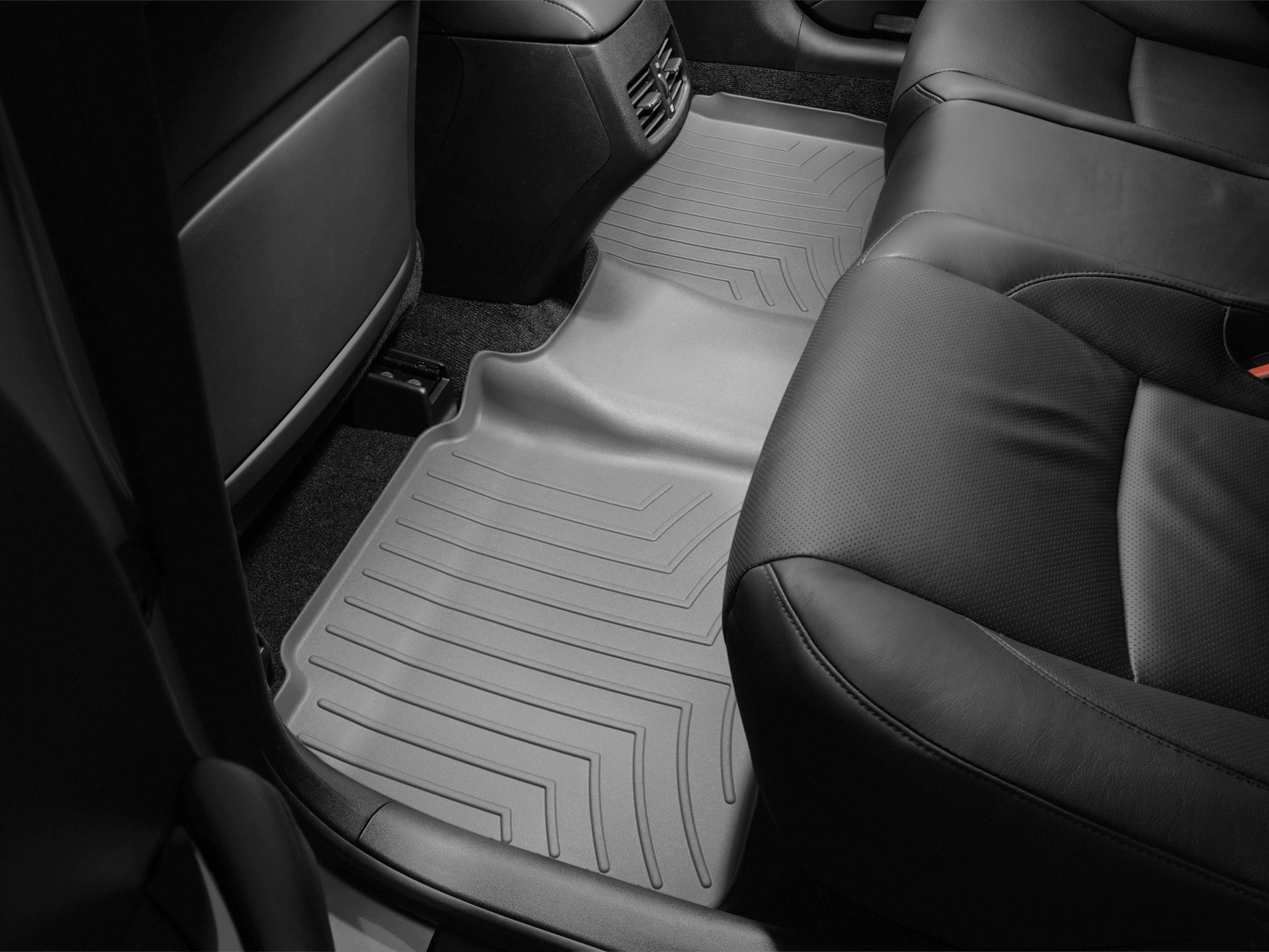 WeatherTech Custom Fit FloorLiners compatible with ES, Camry - 2nd Row, Grey