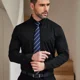 thumbnail image 4 of Camisas Para Hombre Manga Larga Slim Fit Moda Casual Vestir, 4 of 8