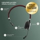 thumbnail image 3 of Auriculares inalámbricos mono Jabra Evolve 65 SE - Auriculares Bluetooth con micrófono con cancelación de ruido y batería de larga duración - Comunicaciones unificadas certificadas para Zoom, Unify y, 3 of 5