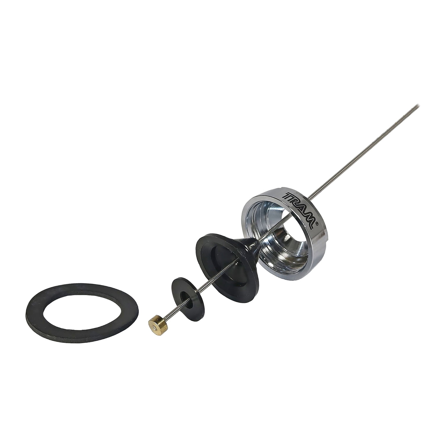 Tram 200-Watt Pretuned 150 MHz to 162 MHz Chrome-Nut-Type Quarter-Wave Antenna with NMO Mounting