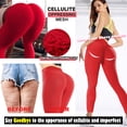 thumbnail image 6 of QRIC High Waist Butt Lifting Anti Cellulite Workout Leggings for Women Yoga Pants Tummy Control Leggings Tight, 6 of 7