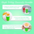 thumbnail image 2 of Taza para hacer granizados – Taza mágica para batidos congelados rápidos para hacer helados caseros, taza de enfriamiento, taza para hacer granizados de doble capa, regalos de cumpleaños para amigos y, 2 of 5