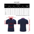 thumbnail image 5 of Men's Short Sleeve Polo Shirts Regular Fit Collared T-Shirt Casual Workout Golf Shirts, 5 of 5