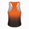 thumbnail image 4 of HCNTES Muscle Sleeveless Shirts for Men Cotton Summer Plain Gym Workout Tank Tops Crewneck Solid Loose Fit Hippie Tanks men shorts  under $10(L,Orange), 4 of 5