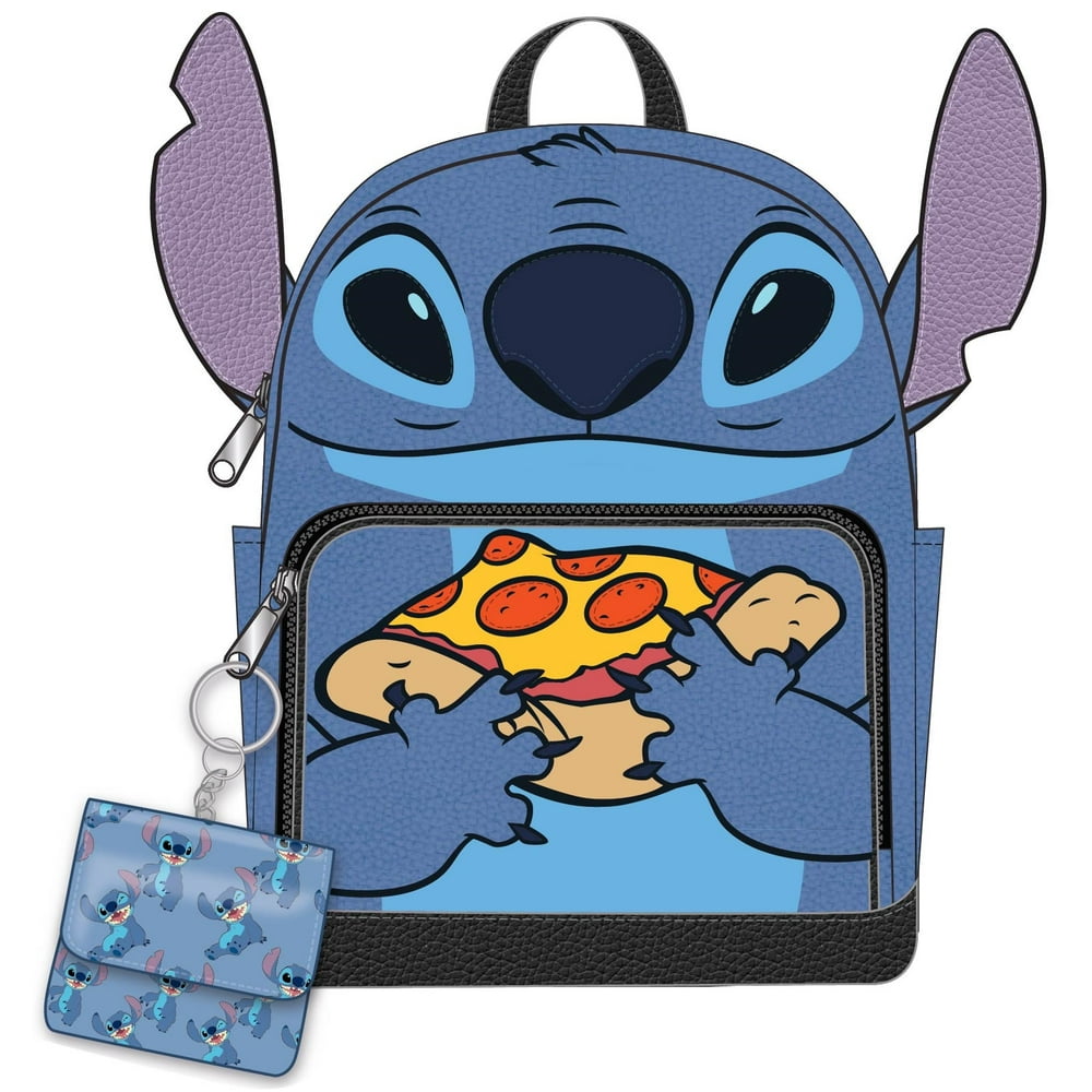 Disney Disney Lilo & Stitch Pizza Women's PU Mini Backpack with