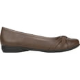 thumbnail image 2 of Women's Life Stride Abigail Ballet Flat Dark Tan Faux Leather 8.5 M, 2 of 6