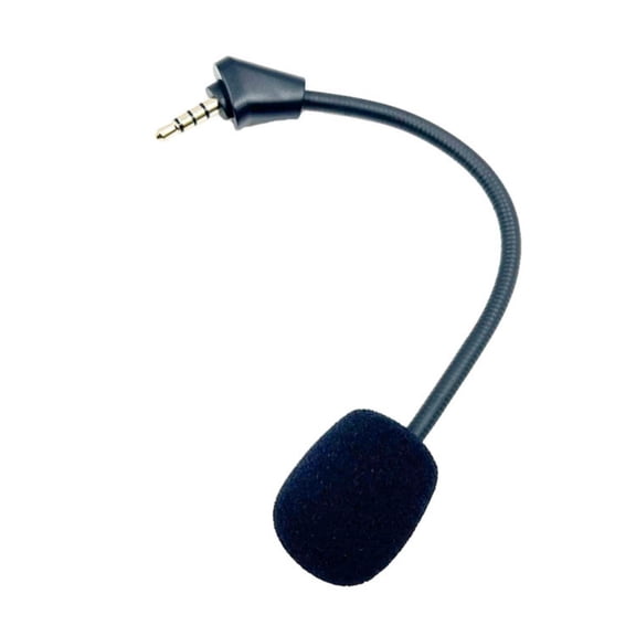 Detachable 3.5mm Gamings Boom Microphone Headsets Mic Replacement Flexible Mic