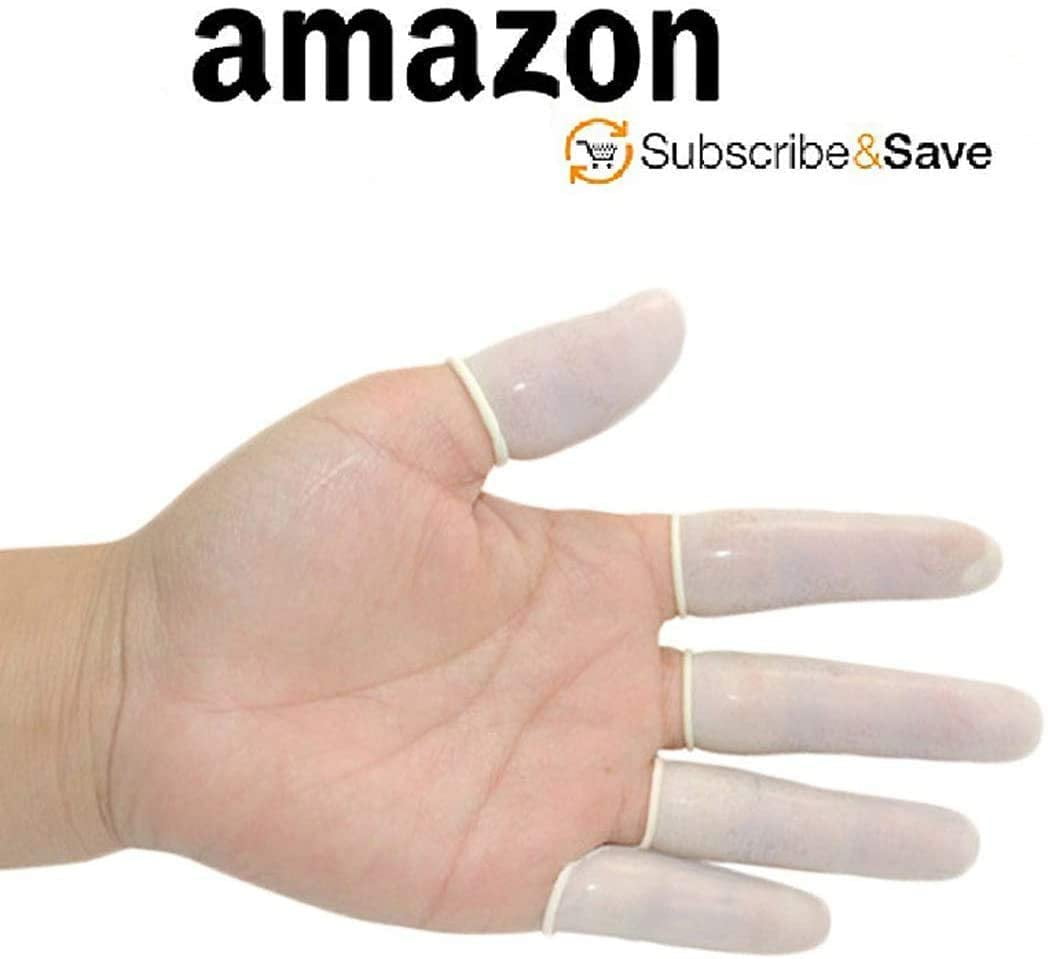Nitrile Finger Cots. Box of 144 PreRolled Finger cots for