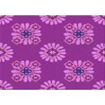 thumbnail image 1 of Ahgly Company Machine Washable Indoor Rectangle Transitional Fuchsia or Magenta Purple Area Rugs, 2' x 3', 1 of 7
