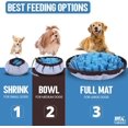 thumbnail image 3 of Snuffle Mat for Dogs Puzzle Feeder Toy Foldable Portable Treat Dispensing Foraging Game Mental Stimulation Enrichment Toy for Small Medium Large Dogs, 3 of 5