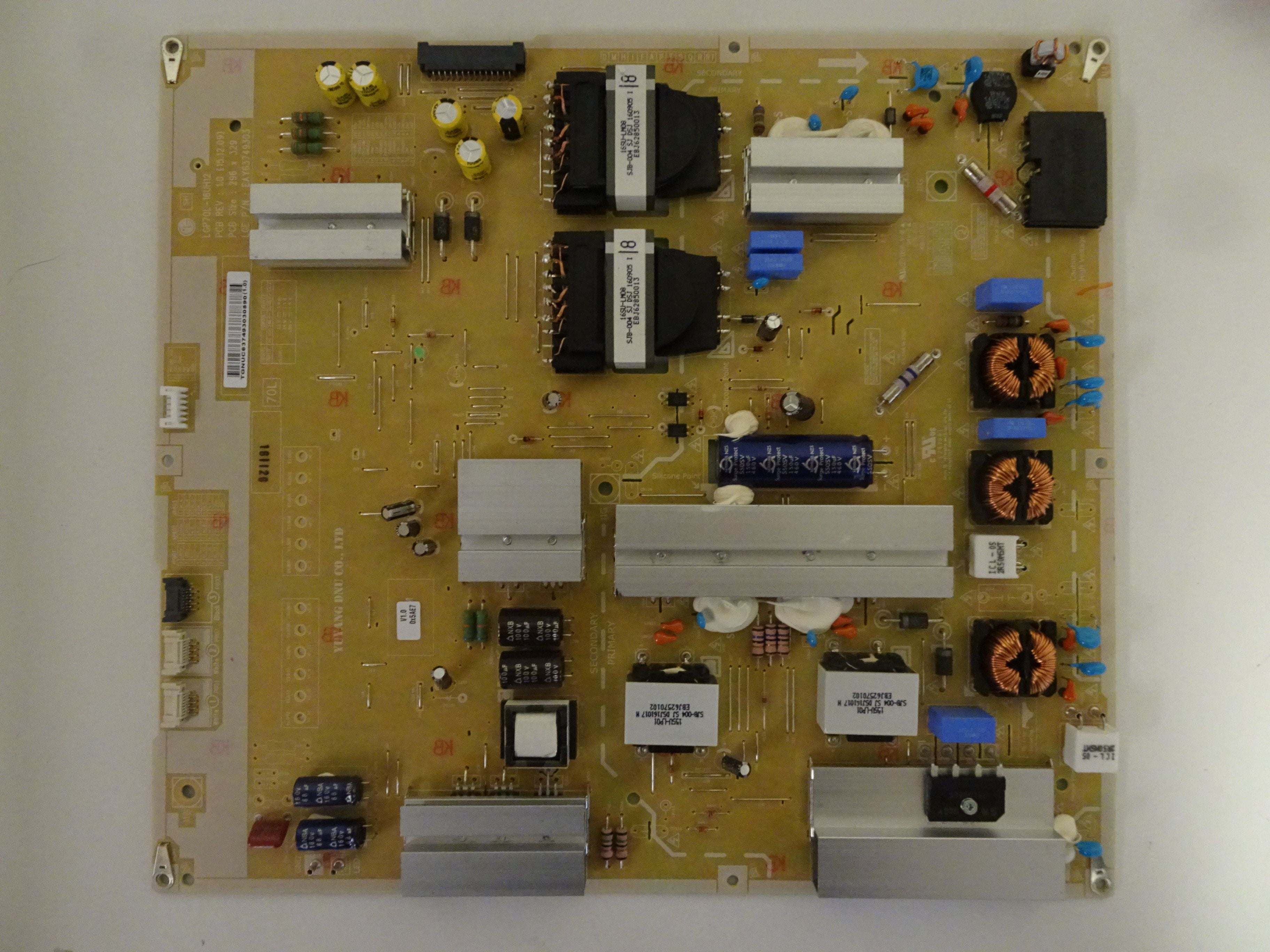 LG 70UH6350UB 70UW340CUF Power Supply (LGP70L16UH12) EAY63749303