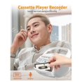 thumbnail image 5 of CD Cassette Player FM AM Tape CD Player EU PLUG, 5 of 5