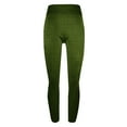 thumbnail image 4 of QATAINLAV Womens 2025 Fashion Polka Dot Print Leggings Casual High Waisted Tummy Control Full Length Yoga Pants Sofy Stretch Workout Tight Leggings Lightning Sales Today Army Green XL, 4 of 5