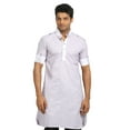 thumbnail image 4 of Saris and Things Kurta en Tissu de Coton Orchidée pour Hommes. Ce Produit Est Fait sur Commande., 4 of 5