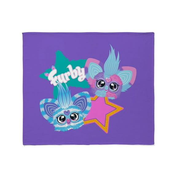 CafePress - Furby Stars - Soft Fleece Throw Blanket, 50"x60" for All Ages