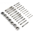 thumbnail image 3 of 32Pcs Alloy Steel Taps and Dies - Metric Thread Cutting Tools - Threading Kit with Storage Case, 3 of 5
