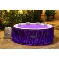 SaluSpa 77" x 26" Hollywood 240 Gal. Inflatable Hot Tub with LED Lights