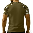 thumbnail image 2 of Men's USA Patriotic Independence Day Shirt American Flag Graphic Casual Fourth of July Tee, 2 of 5