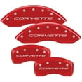 thumbnail image 7 of MGP Caliper Covers 13007SCV5RD Corvette Logo - Red Powder Coat - Set of 4 Fits select: 2003-2004 CHEVROLET CORVETTE, 2002 CHEVROLET CORVETTE Z06, 7 of 7