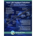 thumbnail image 3 of Rear Trunk Lid Lift Support For 2006 2007 Mercury Milan, 3 of 5
