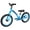 Blue/Black, variant on Mobo Explorer X Padded Balance Bike. Kids No-Pedal Bicycle, 14” Wheels, Red