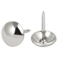 thumbnail image 2 of Unique Bargains 7/16' Dia Stainless Steel Upholstery Nail Decorative Tack Stud Push Pin 60PCS, 2 of 5