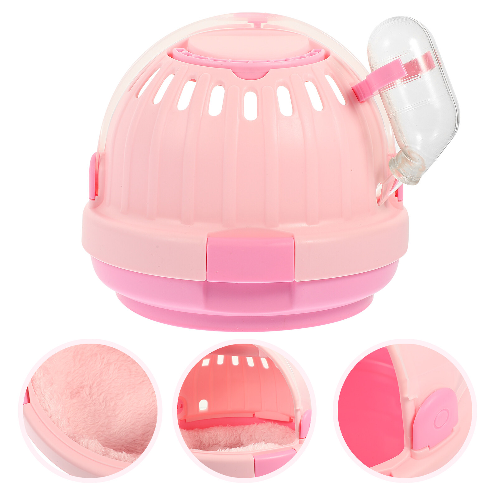 Hamster carrier Plastic Hamster Carrier Travel Hamster Cage Guinea Pig