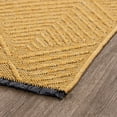thumbnail image 5 of Alma Transitional 2' x 7.7' Gold, Machine Washable Polyester & Cotton Indoor Area Rug, 5 of 11