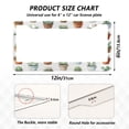 thumbnail image 7 of Aluminum License Plate Frame 2 Pack Car Exterior Accessory Car Tag Holder for Front Rear Plates Cars Decor Cactus in Pots Pattern, 7 of 7
