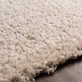 thumbnail image 6 of Mark&Day Area Rugs, 7ft Round Abraham Modern Shag Beige Area Rug, Beige Carpet for Living Room, Bedroom or Kitchen (6'7" Round), 6 of 6
