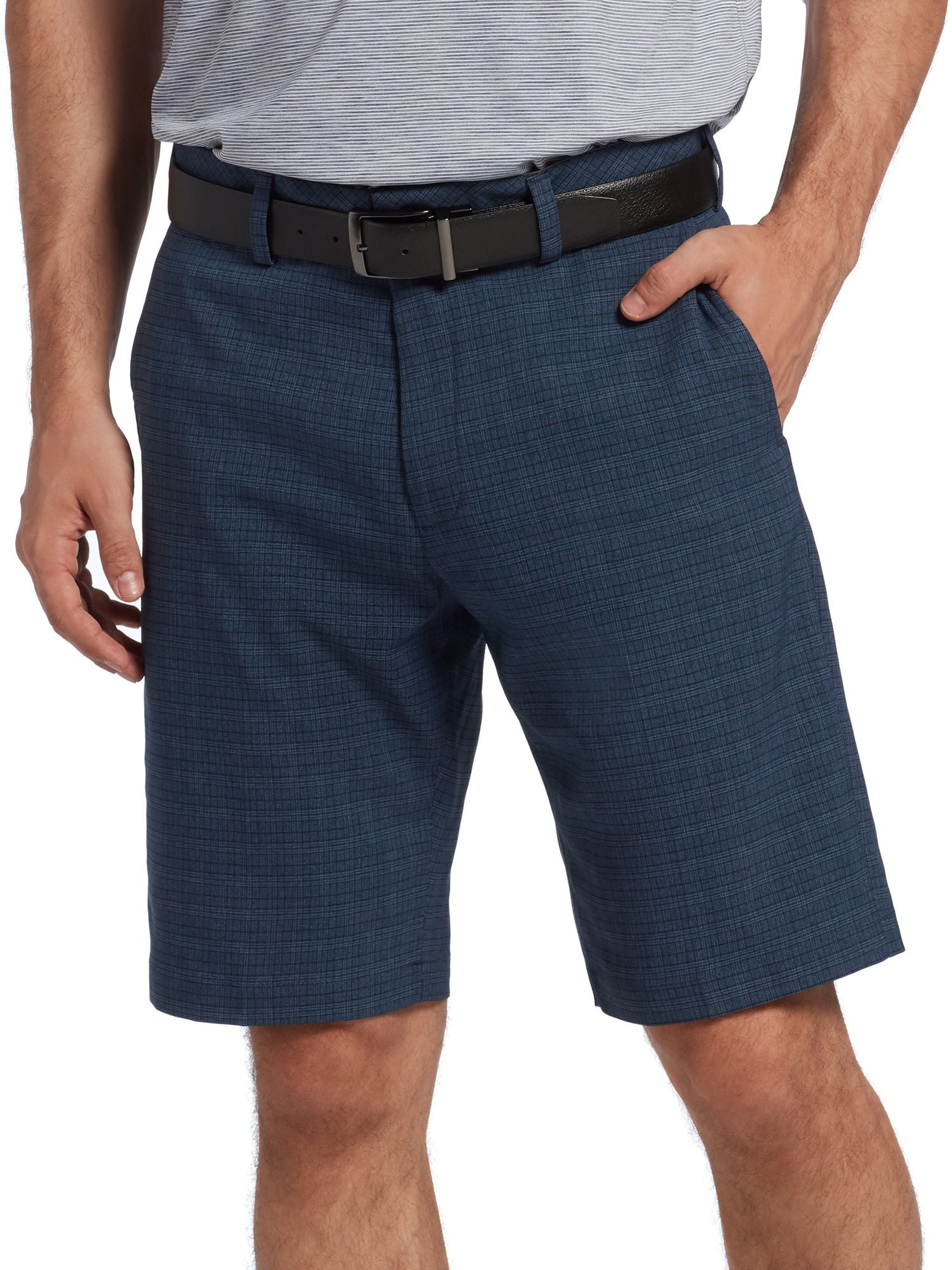 Walter Hagen Men's 11 Majors Plaid Golf Shorts