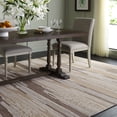 thumbnail image 2 of SAFAVIEH Martha Stewart Fifth Avenue Kalysta Striped Area Rug, Natural/Brown, 3' x 5', 2 of 10