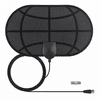 Syma 2019 Newest Fashion Thin Digital HDTV Indoor Freeview Antenna TV Aerial Amplifier 300 Mile Range