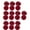 Red, variant on Reusable Cosmetic Refillable Container With Rose Design Compact Size For Lipstick Eyeshadow Easy Portability 10Pcs