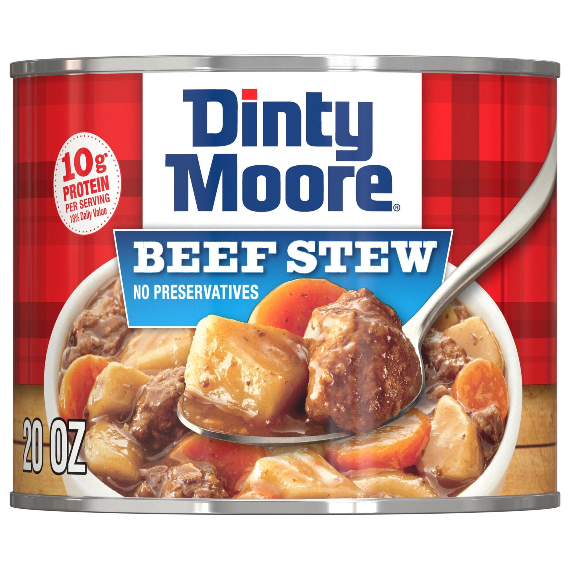 DINTY MOORE Beef Stew with Potatoes and Carrots, Shelf-Stable, 20 oz Steel Can