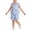 Blue, variant on Girls 2 Piece Outfit Cotton Gingham Ruffle Trim Top & Shorts Set Pink 6-12 Months