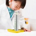 thumbnail image 2 of 2 Pcs Professional Rain Gauge Tube Practical Glass Rain Measuring Cylinder, 2 of 2