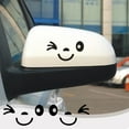 thumbnail image 5 of Personalized Car Body Stickers - Smiling Face Rearview Mirror Decals for Scratch Covering and Paint Protection, 5 of 6